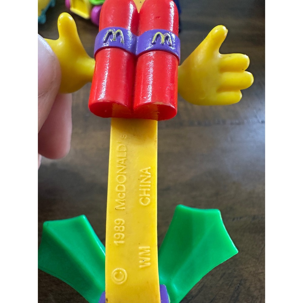 Vintage 90s Fast Food Toy Lot Disney McDonald's Burger King Richard Scarry 20pc - Picture 11 of 14